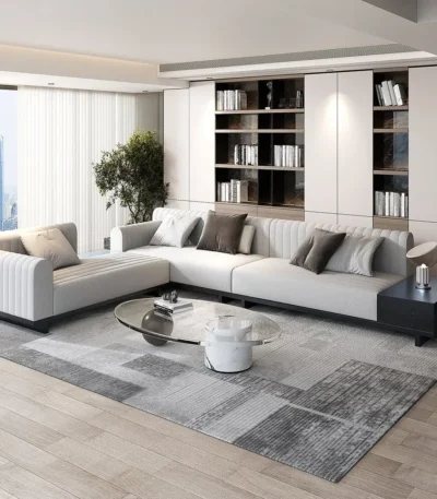 كنب زاوية داريا ,تصميم عصري ,مريح وعملي للمساحات الحديثة