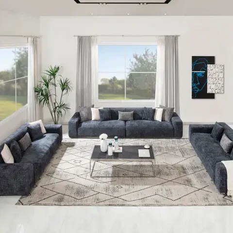 طقم كنب مكليتو ,تصميم فاخر ,مناسب للمساحات الواسعة ,ويضيف لمسة راقية