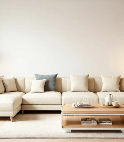 طقم كنب زاوية فخم