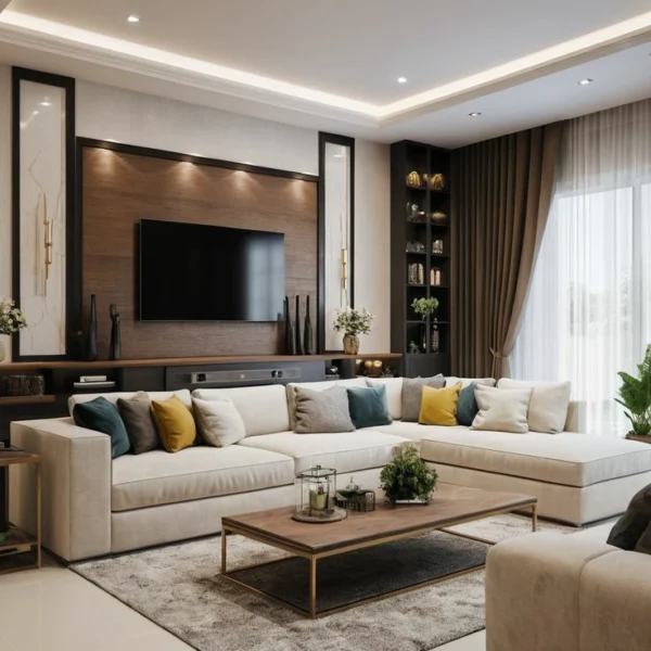 طقم كنب زاوية فخم