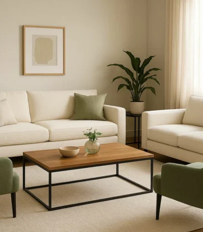 ركنة مودرن نيو كلاسيك بلون أوف وايت, تجمع بين الأناقة الكلاسيكية واللمسة العصرية،