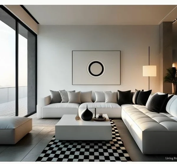 كنب مودرن الرياض، كنب حرف L كبير، كنب صالة فخم، أثاث مودرن جدة، كنب بيج مودرن.