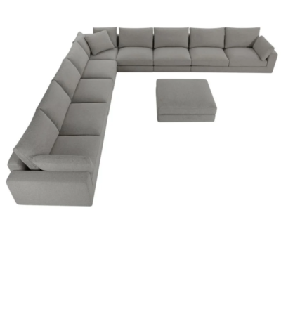 كنب بني فاتح مودرن.