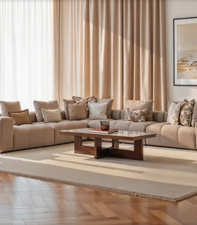 كنب مودرن السعودية ، كنب حرف L ضخم