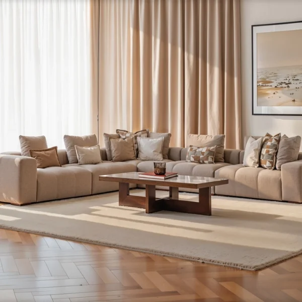 كنب مودرن السعودية ، كنب حرف L ضخم