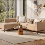 طقم كنب حرف L