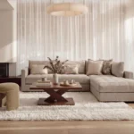 طقم كنب زاوية فخم