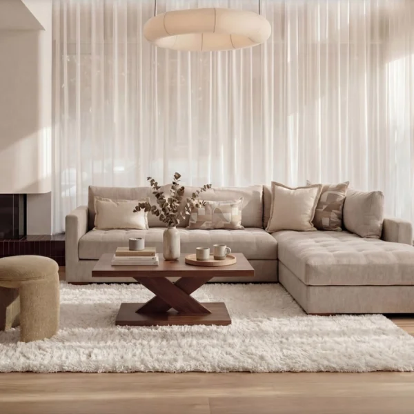 طقم كنب زاوية فخم