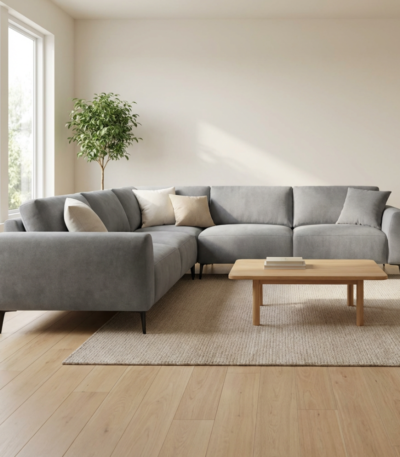 طقم كنب زاوية فخم