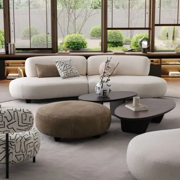 كنب بون بيج ,خامة شانيل فاخرة ,راحة عالية ,وتصميم عصري