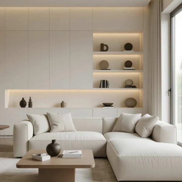 كنبة كوزي ليفينج حرف L ,بتصميم عائلي مريح توفر مساحة ,جلوس عملية تناسب الاستخدام اليومي