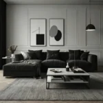 ركنة نوار كوزي حرف L بقماش شانيل< ناعم تمنحك راحة فائقة ولمسة فخامة عصرية،