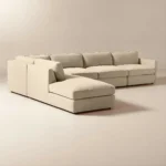 كنبة وينونا ,زاوية واسعة ,مخمل ناعم ,وجلسة مريحة