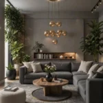 كنبة نايت شادو ركنة زاوية فاخرة بتصميم أنيق يضيف عمقًا ورقيًا للمساحة،