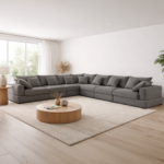 أريكة زاوية سان مور ,حرف L مودرن ,سبع مقاعد ,راحة عالية