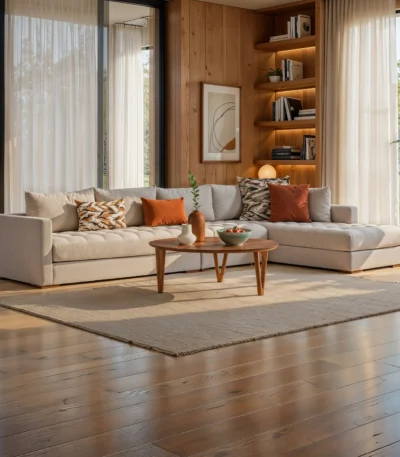 ركنة زاوية أوليكا لغرفة المعيشة بتصميم مودرن حرف L