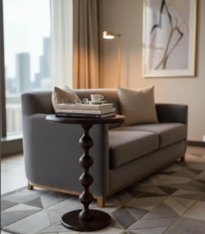 طاولة جانبية فينسيو, تصميم عصري وأنيق, خامات متينة, عملية