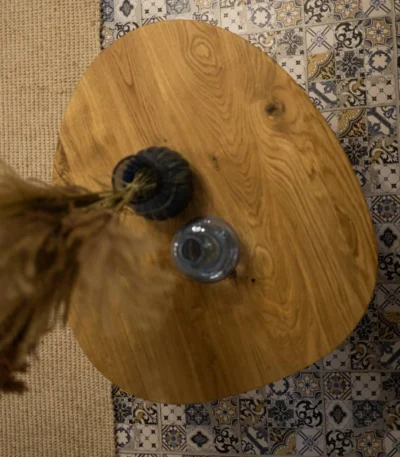 طاولة برسينا – طاولة قهوة خشبية, خامات طبيعية, سهلة التنظيف, جذابة