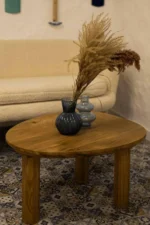 طاولة برسينا – طاولة قهوة خشبية, تصميم عصري, متينة وعملية, أنيقة