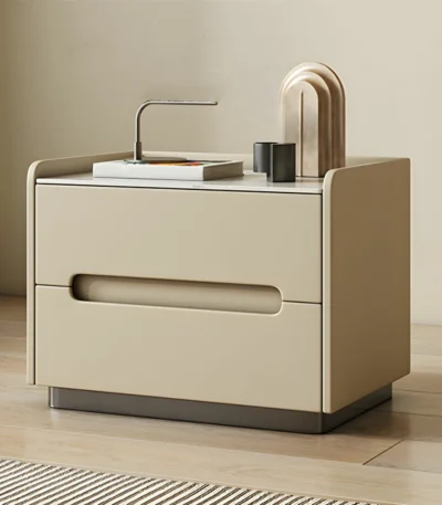 طاولة جانبية كومود, تصميم عملي وأنيق, خامات متينة, مثالية للغرف