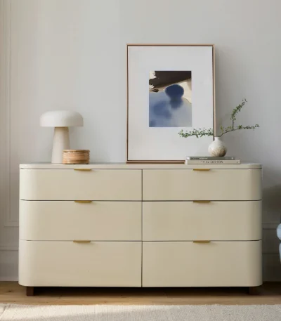 خزانة شيا ,6 أدراج ,مساحة تخزين واسعة ,تصميم أنيق