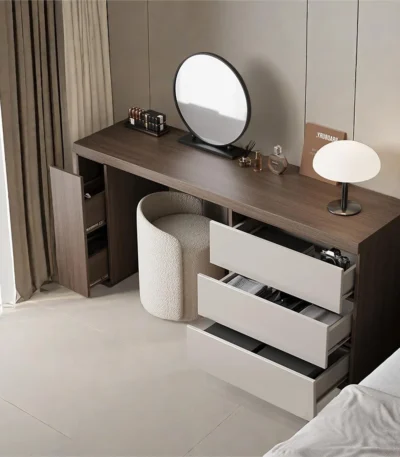 خزانة فانيتي تصميم أنيق وعصري, مساحة تخزين عملية, جميلة