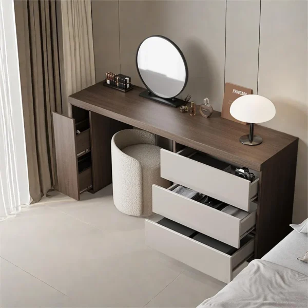 خزانة فانيتي تصميم أنيق وعصري, مساحة تخزين عملية, جميلة