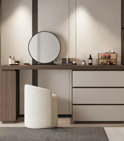 خزانة فانيتي تصميم أنيق وعصري, عملية ومريحة, أنيقة وجميلة