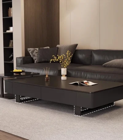 طاولة قهوة بريق, تصميم عصري وأنيق, متينة وعملية