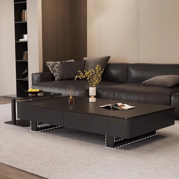 طاولة قهوة بريق, تصميم عصري وأنيق, متينة وعملية