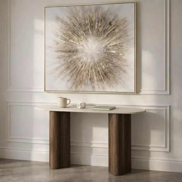 كونسول جانبية جوني, تصميم عصري وأنيق, متين وعملية