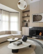 طاولة قهوة لوسي تصميم فاخر, أنيقة وعصرية, متينة وعملية