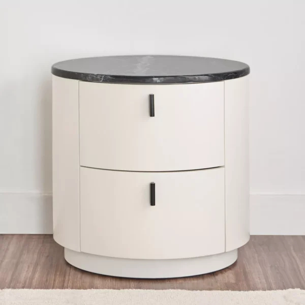 كومودينة جانبية ميلانو, تصميم عصري وأنيق, مساحة تخزين عملية